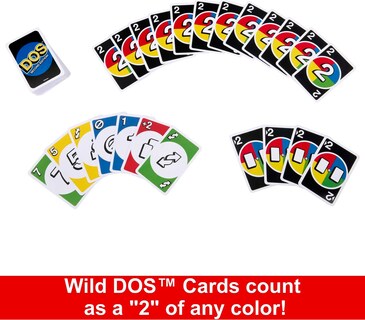 Foto 5 | Venta Internacional-juego De Cartas Mattel Games Dos Second Edition