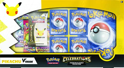 Foto 3 pulgar | Venta Internacional - Juego de Cartas Pokémon TCG: 25 Aniversario de la Colección Pikachu V Union