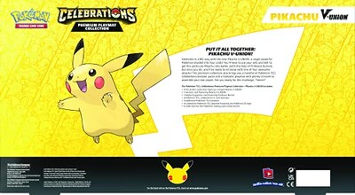 Foto 3 | Venta Internacional - Juego de Cartas Pokémon TCG: 25 Aniversario de la Colección Pikachu V Union