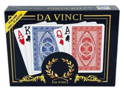 Foto 1 | Venta Internacional - Juego De Cartas Da Vinci Ruote De 2 Mazos De Plástico, Italia