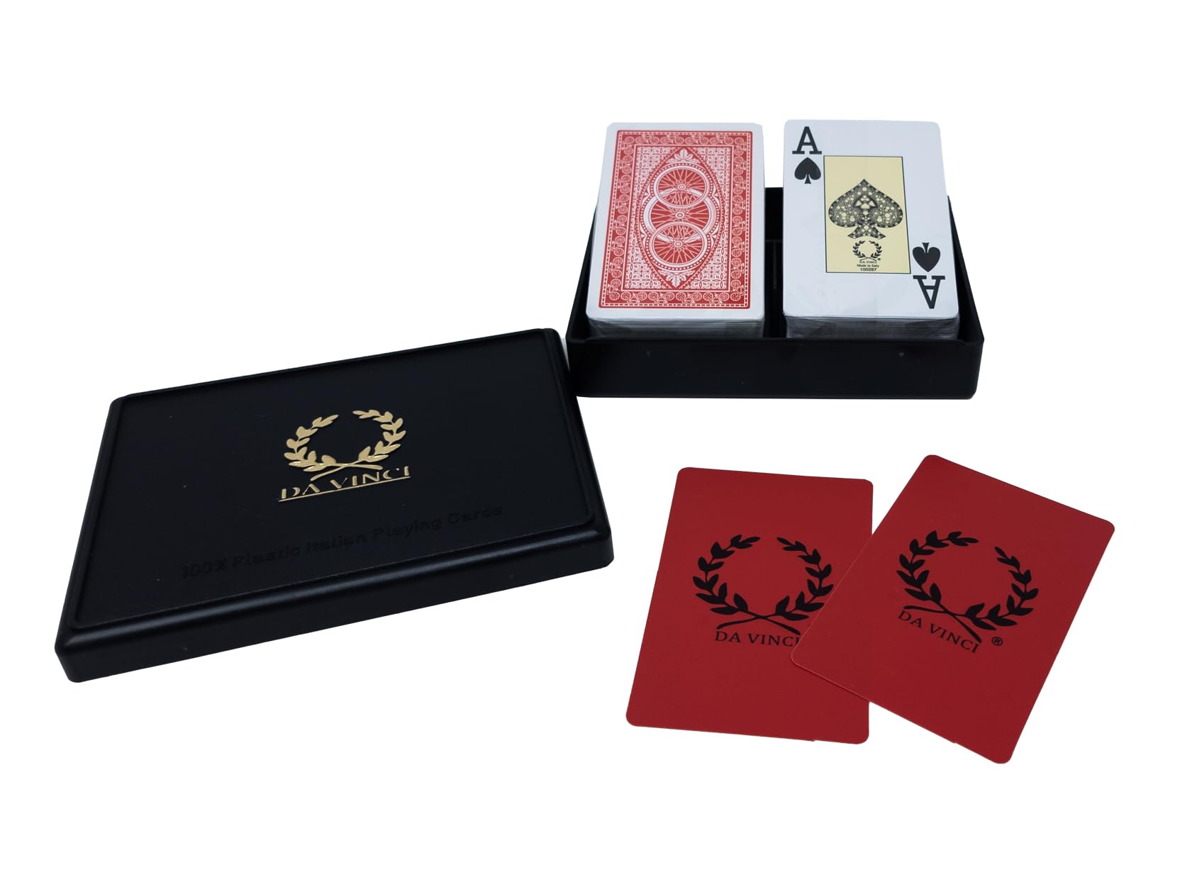 Foto 3 pulgar | Venta Internacional - Juego De Cartas Da Vinci Ruote De 2 Mazos De Plástico, Italia