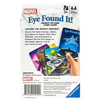 Foto 6 | Venta Internacional-Juego de Cartas Ravensburger Marvel Eye Found It