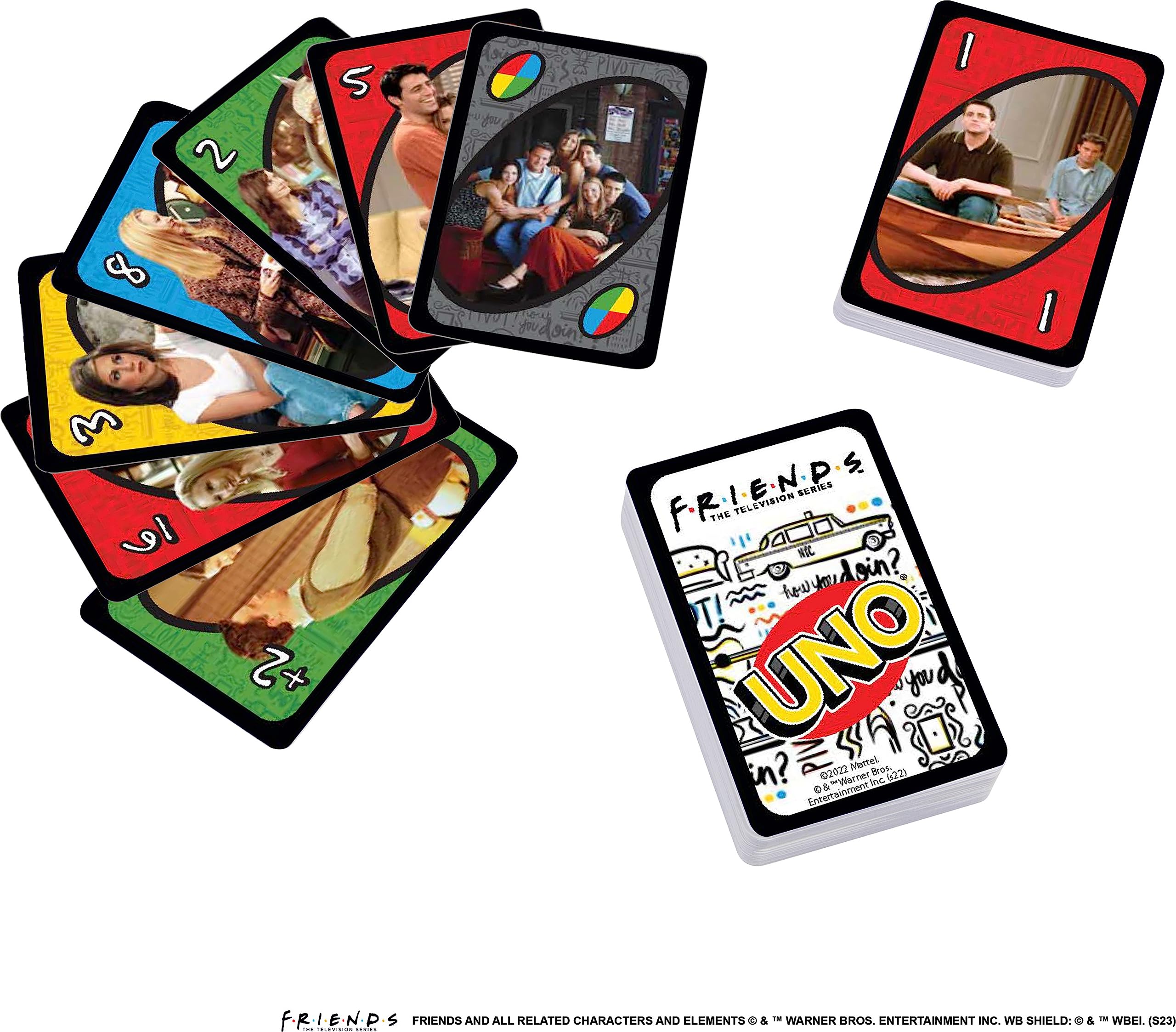 Foto 4 pulgar | Venta Internacional - Juego de Cartas Mattel Games Uno Friends