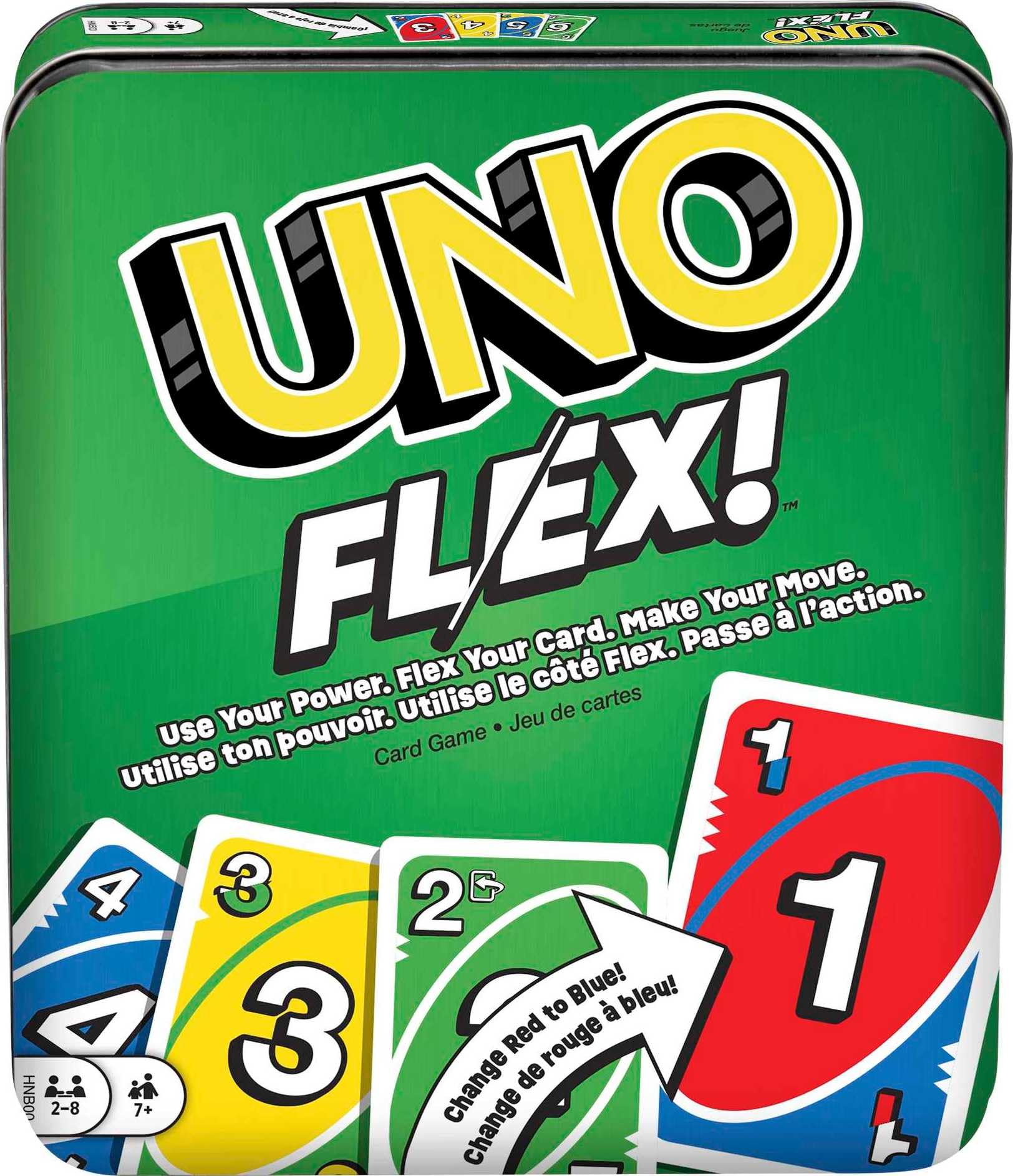 Venta Internacional - Juego de Cartas Mattel Games Uno Flex