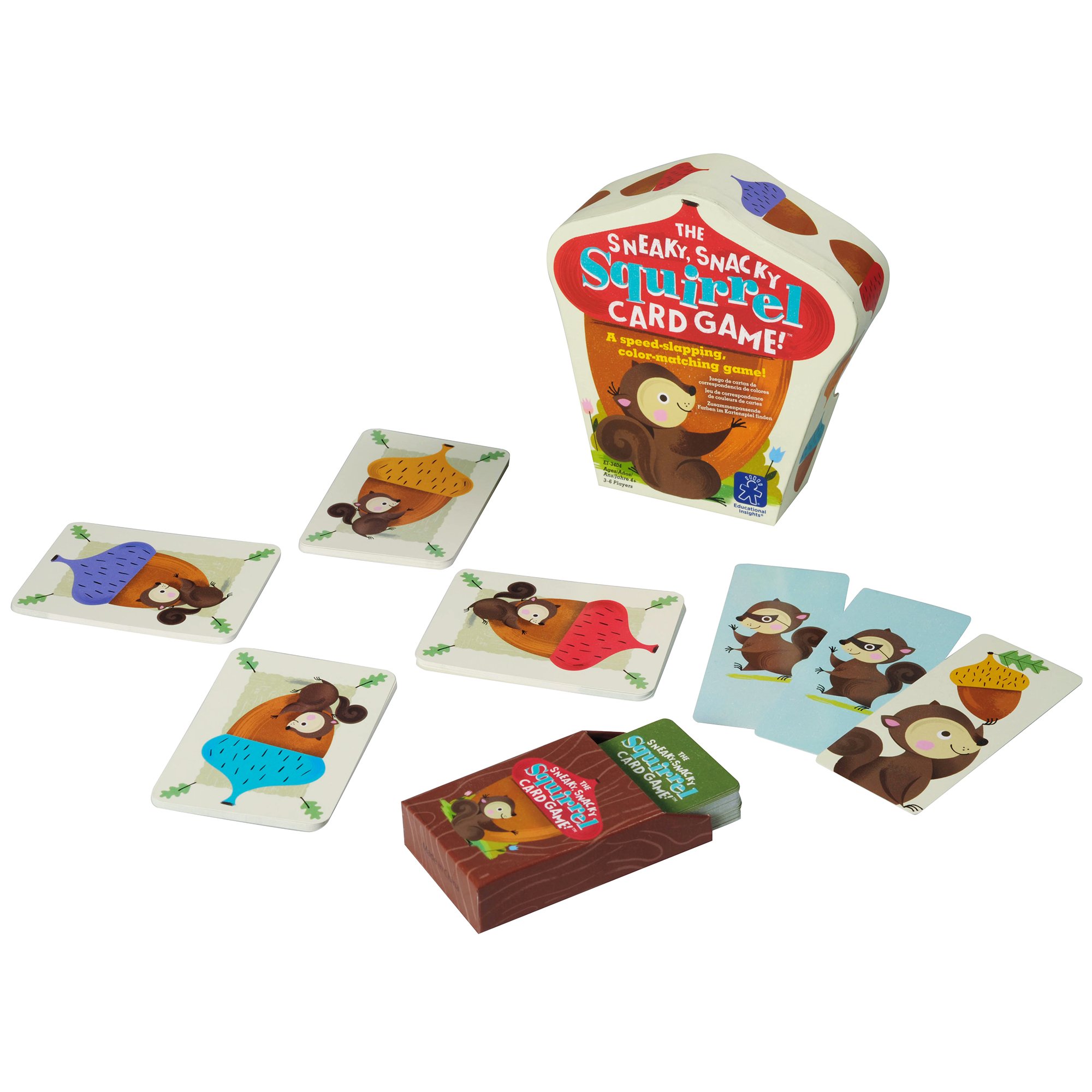 Foto 3 pulgar | Venta Internacional -Juego De Cartas The Sneaky, Snacky Squirrel