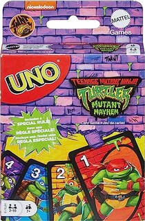 Foto 1 | Venta Internacional - Juego de Cartas Mattel Games Uno Teenage Mutant Ninja Turtles