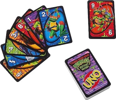 Foto 6 | Venta Internacional - Juego de Cartas Mattel Games Uno Teenage Mutant Ninja Turtles
