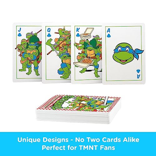 Foto 4 pulgar | Venta Internacional - Juego de Cartas Aquarius Teenage Mutant Ninja Turtles Pizza