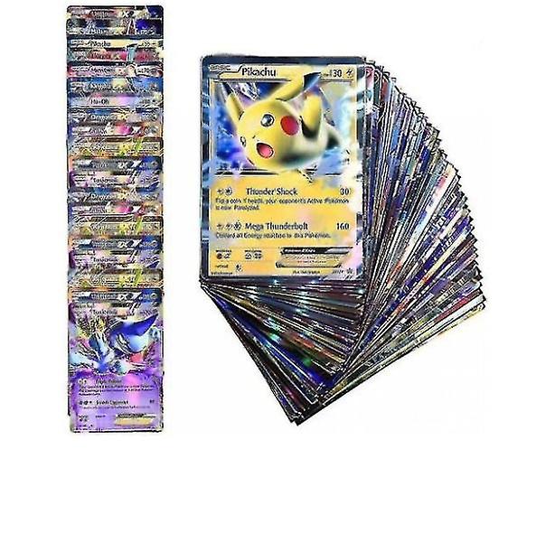 Venta Internacional - Cartas Pokémon 100 Piezas Raras Estilo TCG Holo Ex Arte Completo