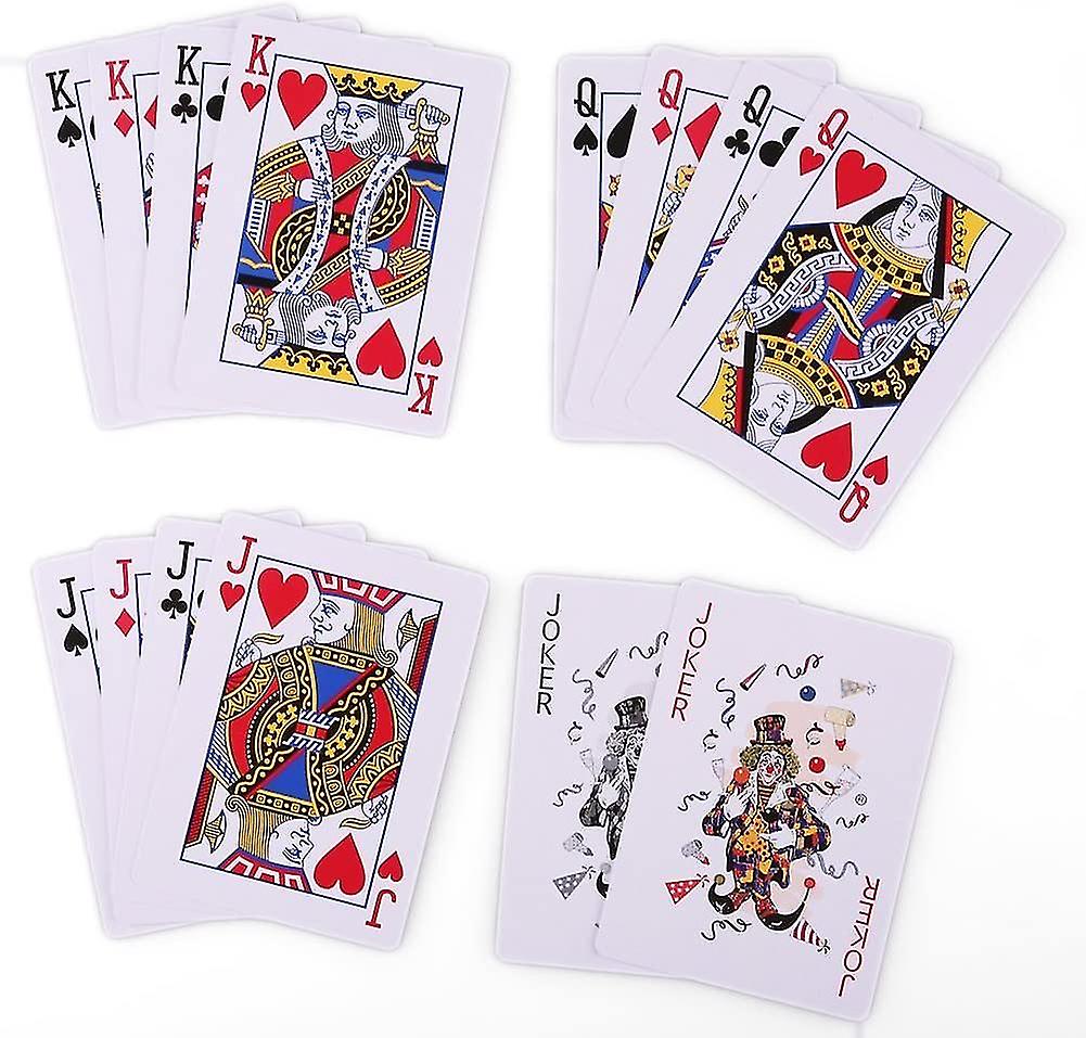 Foto 5 pulgar | Venta Internacional - Juego de Cartas Tamaño Póker Índice Estándar 12 Barajas