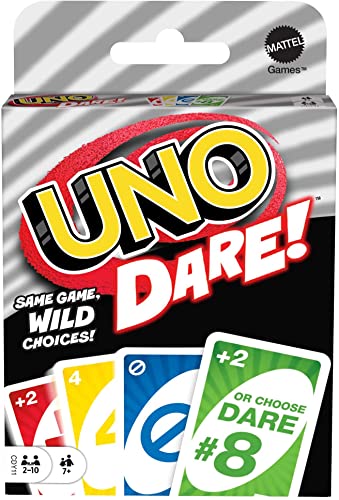 Foto 2 pulgar | Venta Internacional - Juego De Cartas Mattel Games Uno Dare Con 112 Cartas Para Toda La Familia