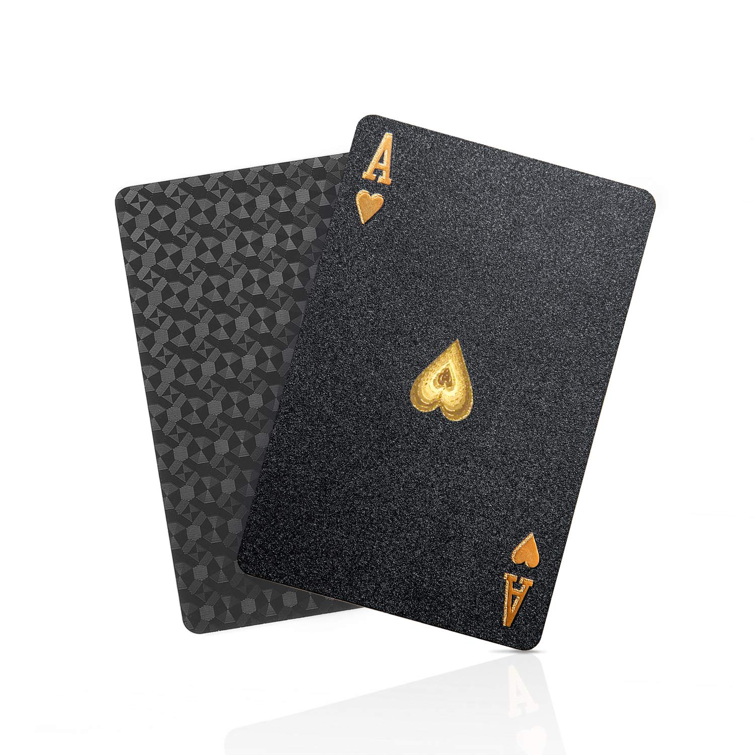 Foto 2 pulgar | Venta Internacional - Juego De Cartas Bierdorf Diamond Waterproof Black Poker Hd