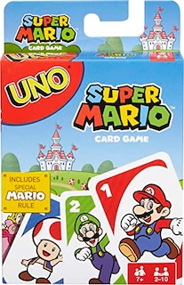 Foto 1 | Venta Internacional - Juego De Cartas Mattel Games Uno Super Mario Animated De Más De 7 Años