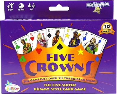 Foto 1 | Venta Internacional - Juego De Cartas Five Crowns Family Fun Games Con Treasure Chips