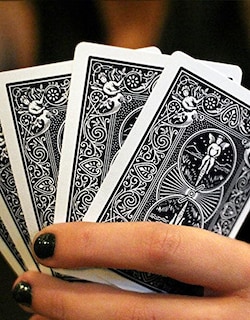 Foto 4 | Venta Internacional - Juego De Cartas Para Bicicleta, Tamaño 2, Paquete Rojo Y Azul