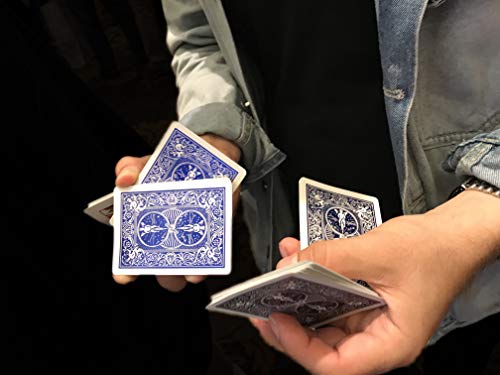 Foto 8 pulgar | Venta Internacional - Juego De Cartas Para Bicicleta, Tamaño 2, Paquete Rojo Y Azul