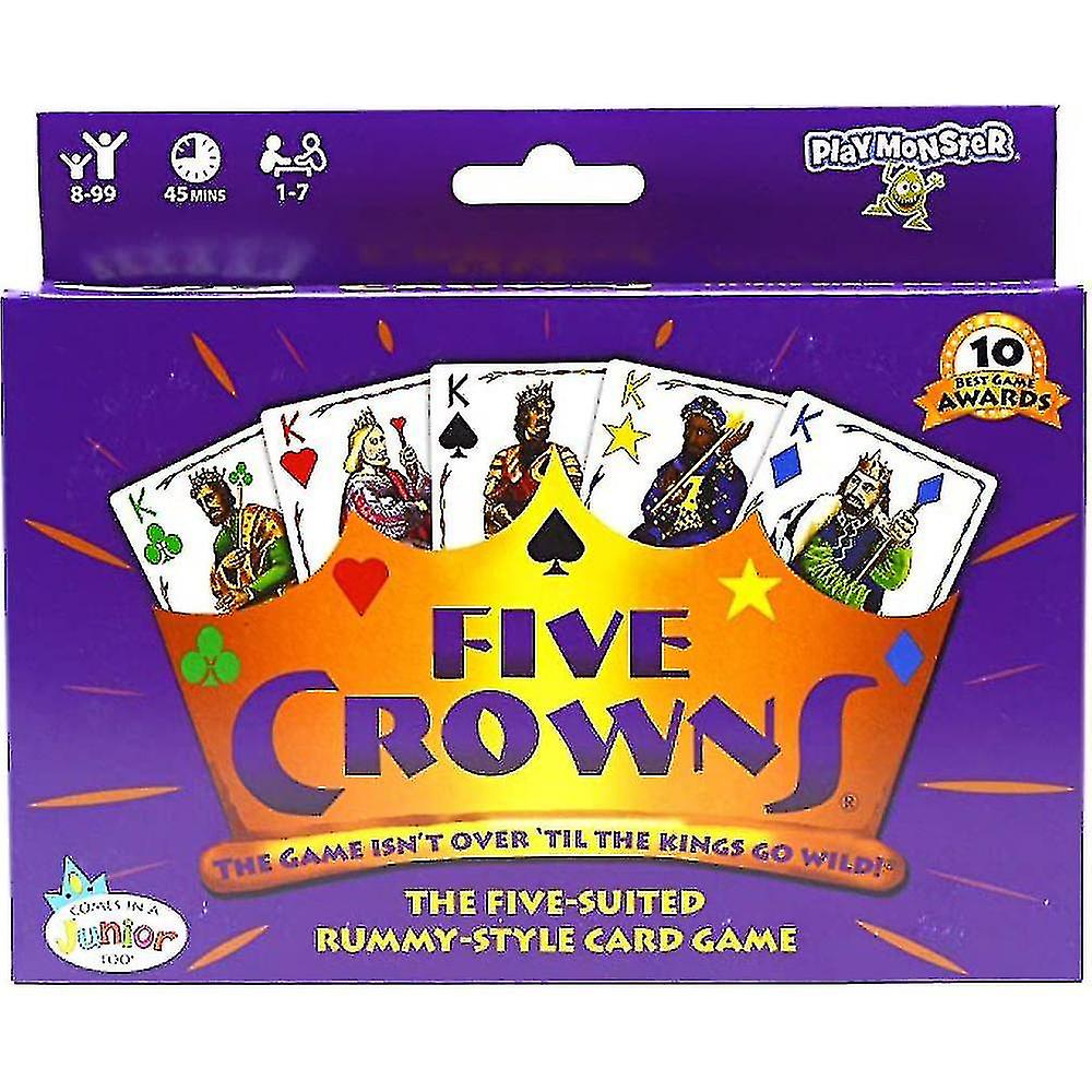 Foto 2 pulgar | Venta Internacional - Juego De Cartas Enterprise Five Crowns Para Niños Y Adultos