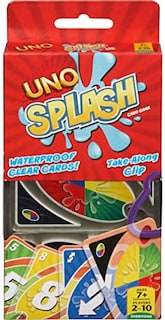 Foto 1 | Venta Internacional - Juego De Cartas Mattel Games Uno Splash Para Acampar Al Aire Libre