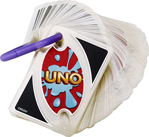 Foto 6 pulgar | Venta Internacional - Juego De Cartas Mattel Games Uno Splash Para Acampar Al Aire Libre