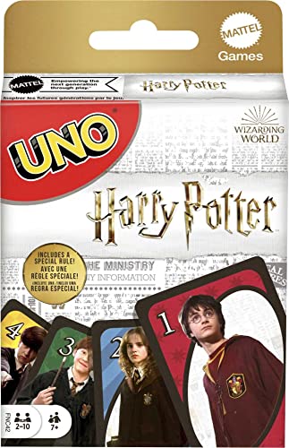 Foto 2 pulgar | Venta Internacional - Juego De Cartas Mattel Games Uno Harry Potter Kids 7+ Years