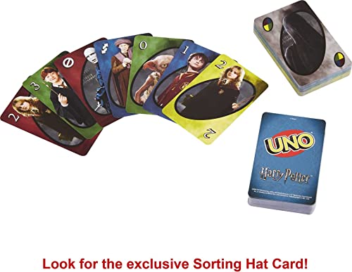 Foto 4 | Venta Internacional - Juego De Cartas Mattel Games Uno Harry Potter Kids 7+ Years