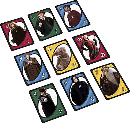 Foto 7 pulgar | Venta Internacional - Juego De Cartas Mattel Games Uno Harry Potter Kids 7+ Years