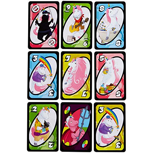 Foto 3 pulgar | Venta Internacional - Juego De Cartas Mattel Games Uno-corns Con 112 Cartas Para 2 A 10 Jugadores