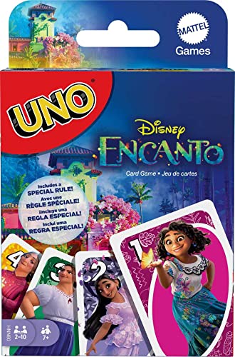 Foto 2 pulgar | Venta Internacional - Juego De Cartas Mattel Games Uno Disney Encanto Kids 7+ Years