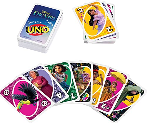 Foto 4 pulgar | Venta Internacional - Juego De Cartas Mattel Games Uno Disney Encanto Kids 7+ Years