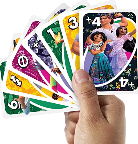 Foto 5 pulgar | Venta Internacional - Juego De Cartas Mattel Games Uno Disney Encanto Kids 7+ Years