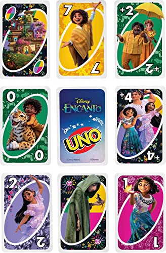 Foto 6 pulgar | Venta Internacional - Juego De Cartas Mattel Games Uno Disney Encanto Kids 7+ Years