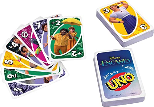 Foto 7 pulgar | Venta Internacional - Juego De Cartas Mattel Games Uno Disney Encanto Kids 7+ Years