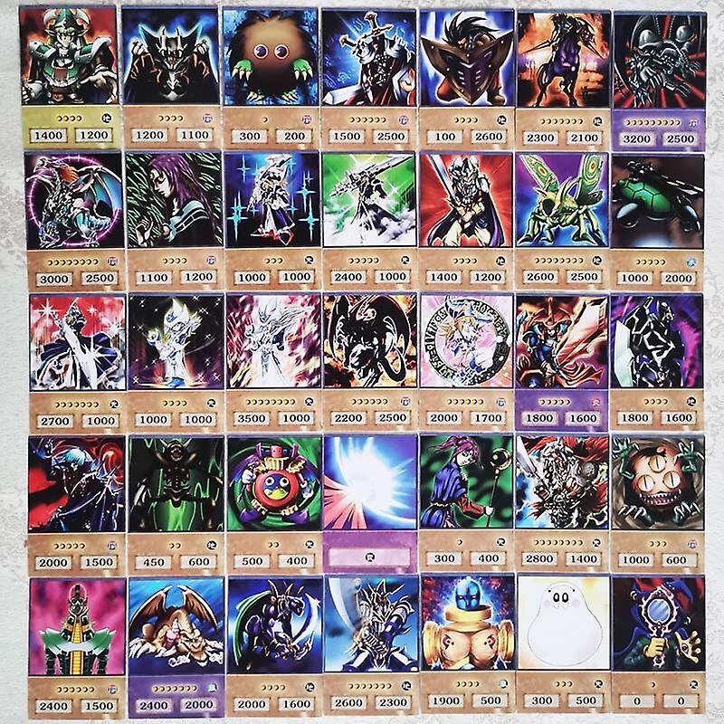 Foto 5 pulgar | Venta Internacional - Tarjetas De Anime Yu-gi-oh, 100 Unidades, Blue Eyes Dark Magician Exodia