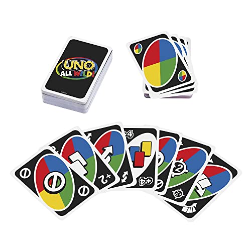 Foto 3 pulgar | Venta Internacional - Juego De Cartas Mattel Games Uno All Wild Para Mayores De 7 Años
