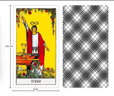 Foto 6 | Juego Tarot Cartas Rider Waite Lujo Español T