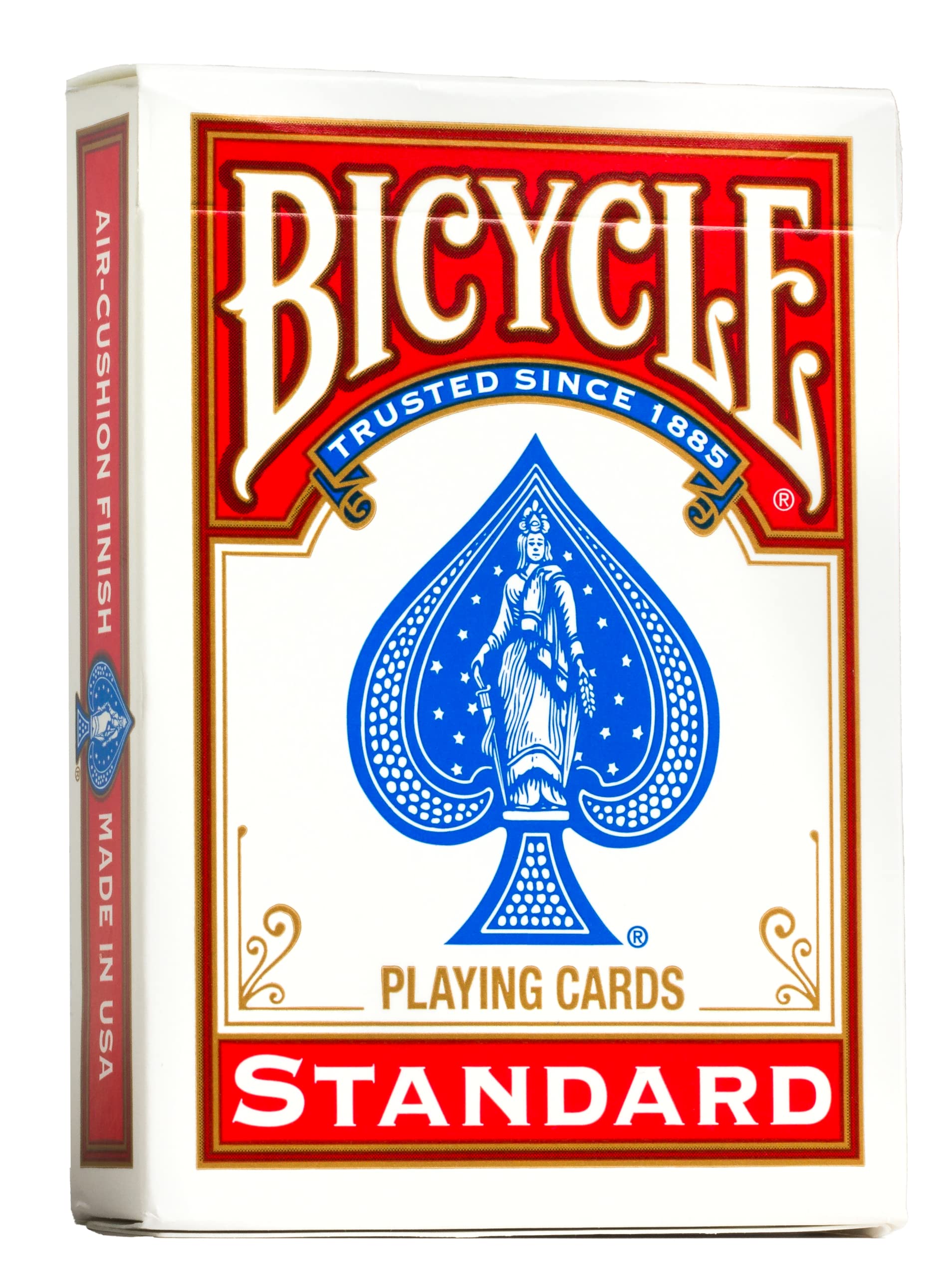Foto 3 pulgar | Juego De Cartas Para Bicicleta Con Índice Estándar, Negro Y Rojo, Paquete De 4 - Venta Internacional.