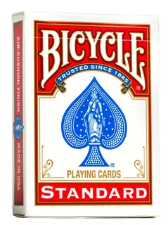 Foto 2 | Juego De Cartas Para Bicicleta Con Índice Estándar, Negro Y Rojo, Paquete De 4 - Venta Internacional.