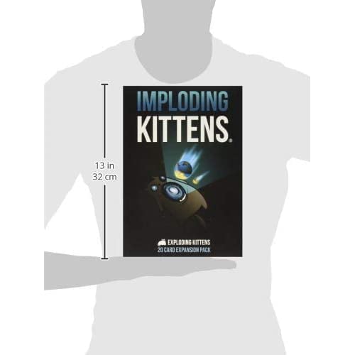 Foto 7 pulgar | Juego De Cartas Exploding Kittens Imploding Expansion Set +7 Años - Venta Internacional.