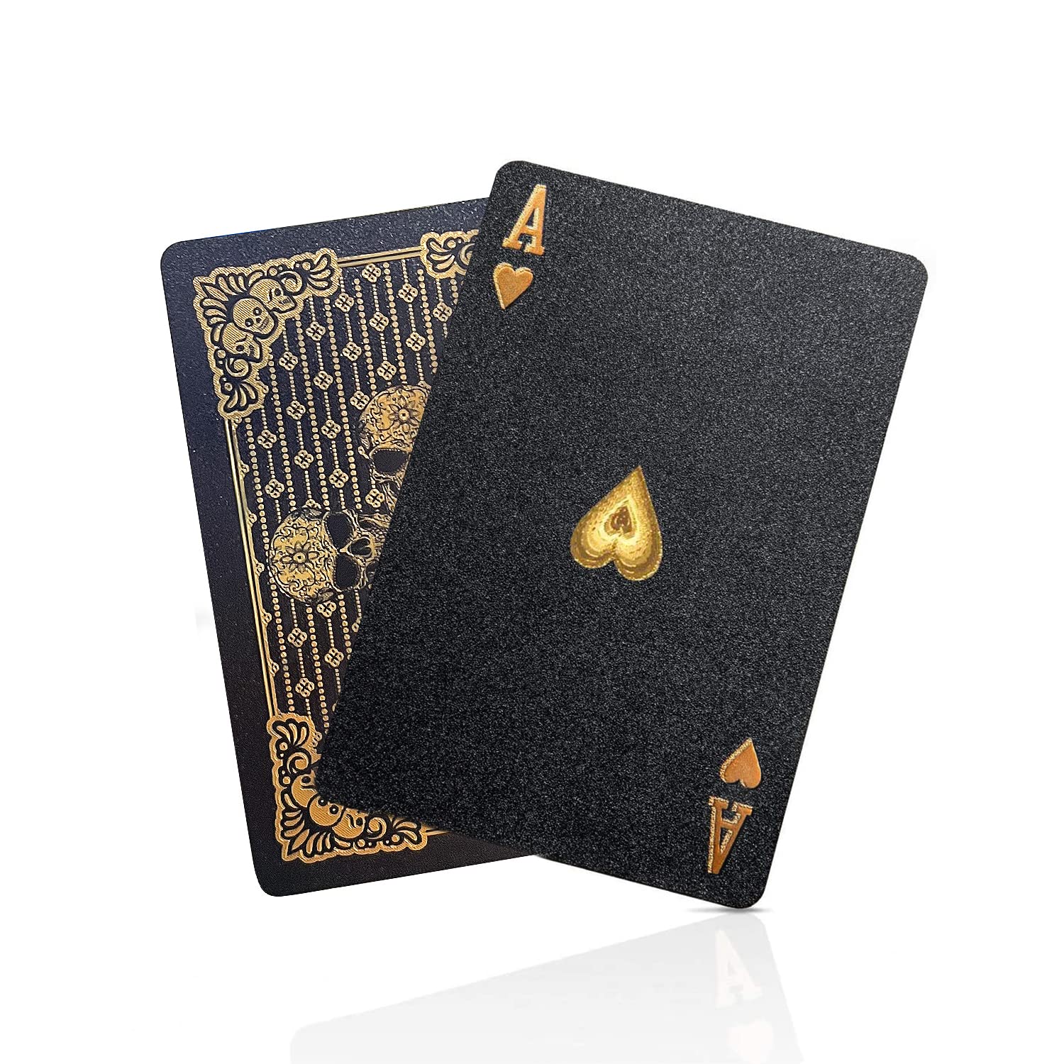 Foto 2 pulgar | Juego De Cartas Bierdorf Diamond Waterproof Black Poker Hd - Venta Internacional.