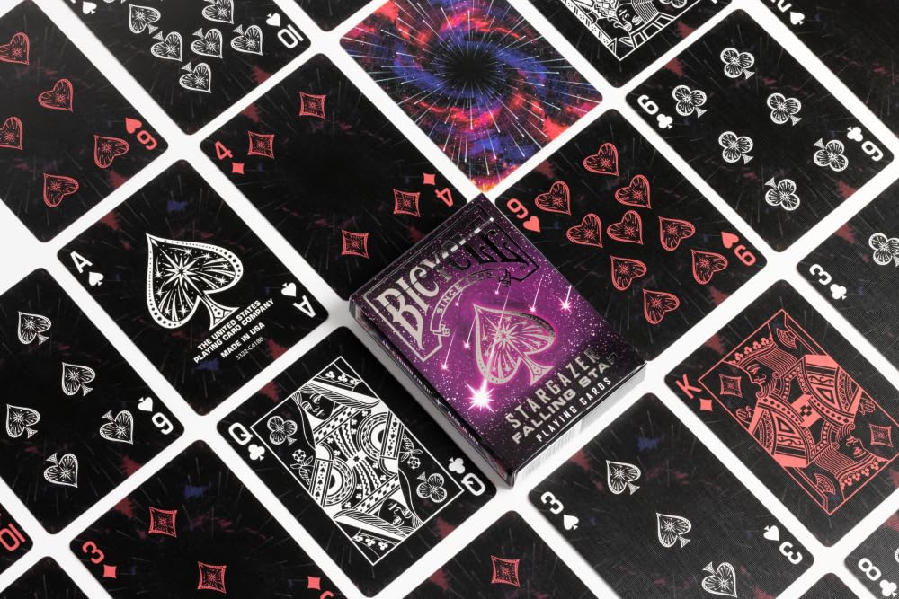 Foto 3 pulgar | Juego De Cartas Para Bicicleta, Stargazer, Estrella Fugaz, Diseño De Galaxia - Venta Internacional.