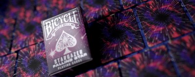 Foto 3 | Juego De Cartas Para Bicicleta, Stargazer, Estrella Fugaz, Diseño De Galaxia - Venta Internacional.