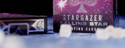 Foto 5 | Juego De Cartas Para Bicicleta, Stargazer, Estrella Fugaz, Diseño De Galaxia - Venta Internacional.