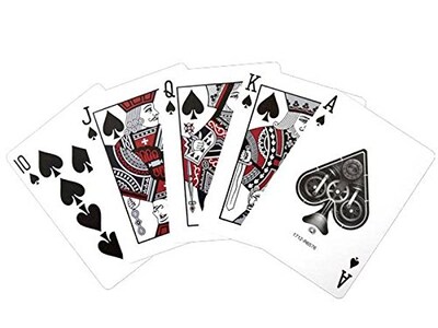 Foto 5 | Juego De Cartas Steampunk Plateado Para Bicicleta, Tamaño Estándar - Venta Internacional.