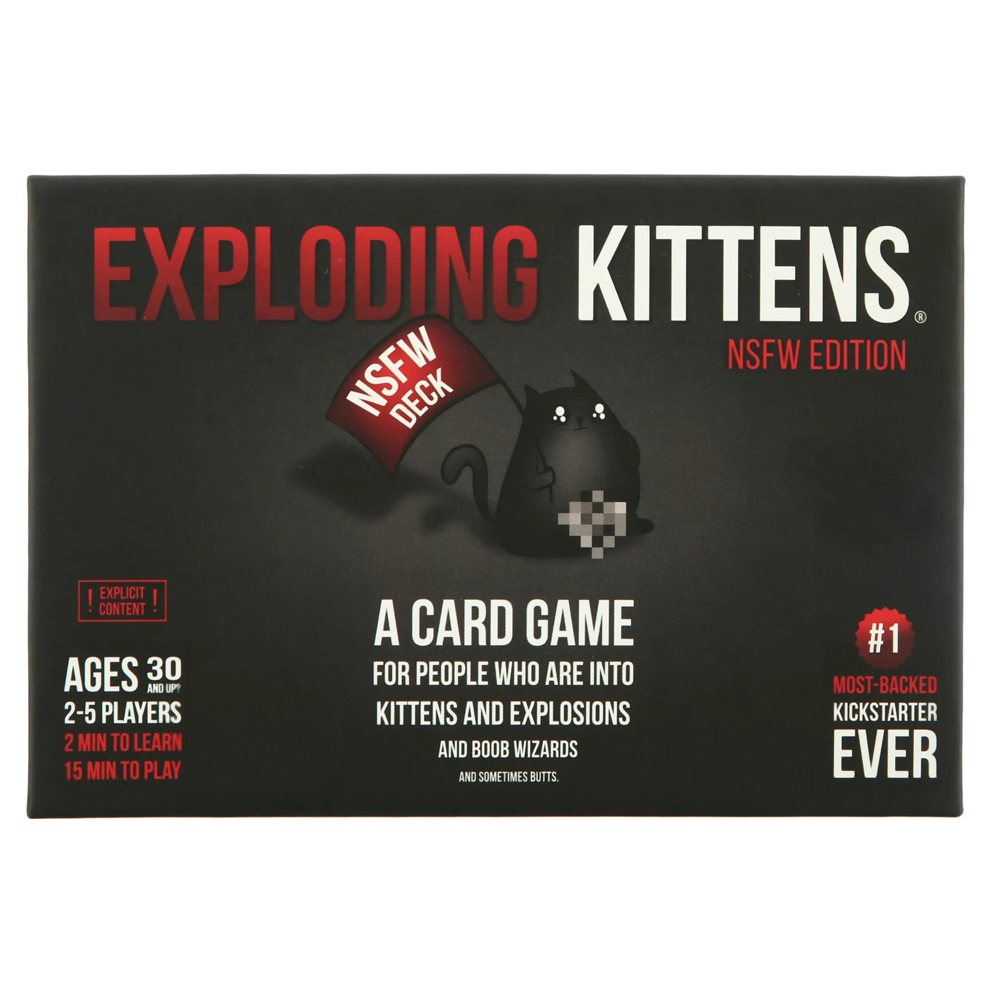 Foto 2 pulgar | Juego De Cartas Exploding Kittens Nsfw Para Adultos Y Adolescentes - Venta Internacional.