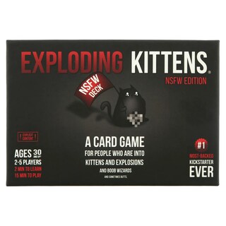 Foto 1 | Juego De Cartas Exploding Kittens Nsfw Para Adultos Y Adolescentes - Venta Internacional.