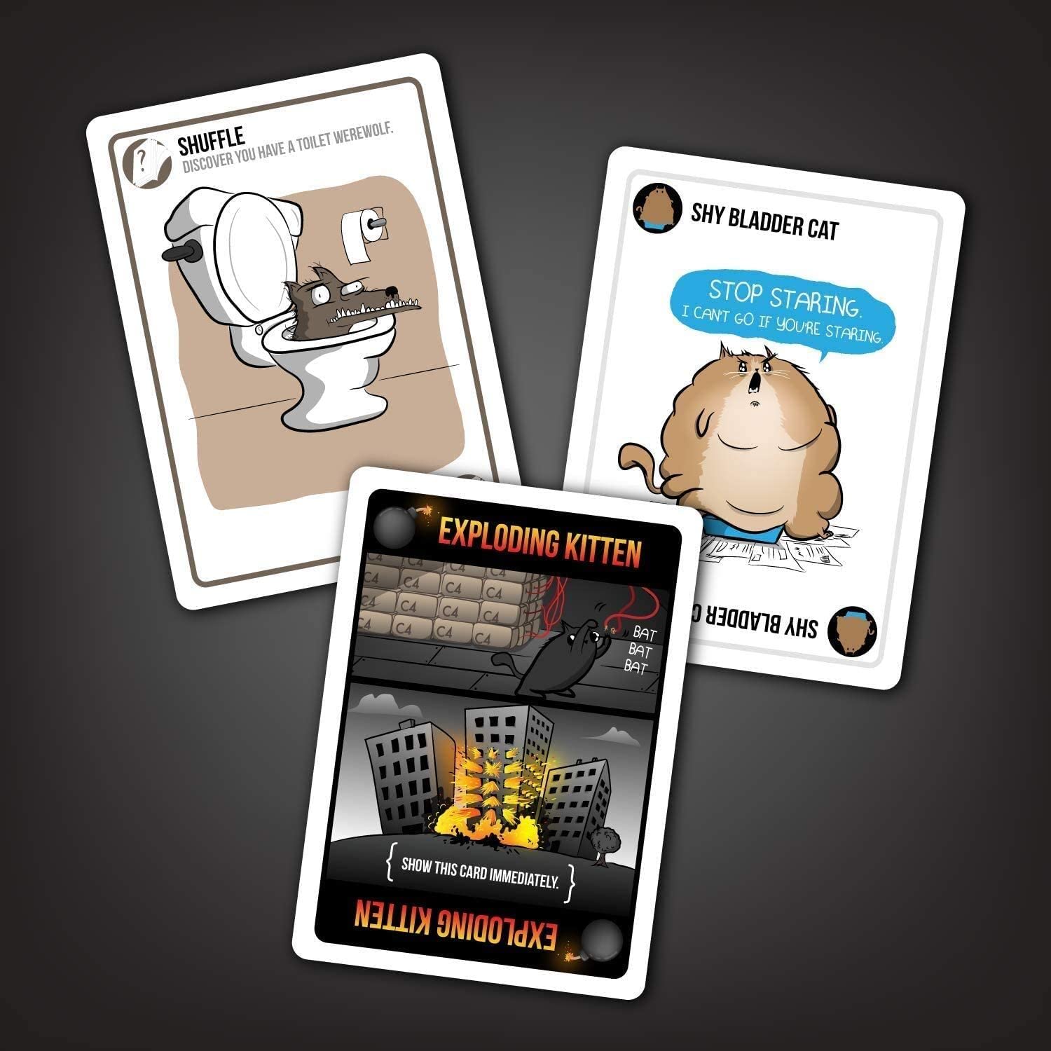 Foto 3 pulgar | Juego De Cartas Exploding Kittens Nsfw Para Adultos Y Adolescentes - Venta Internacional.