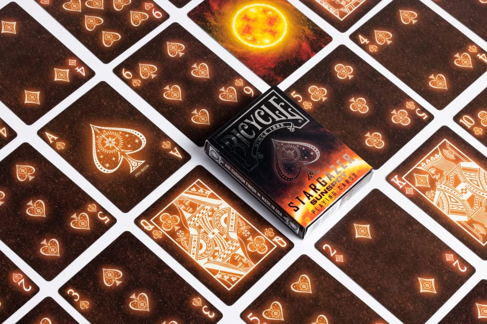 Foto 4 pulgar | Juego De Cartas Para Bicicleta Sunspot Stargazer Inspirado En El Sol - Venta Internacional.