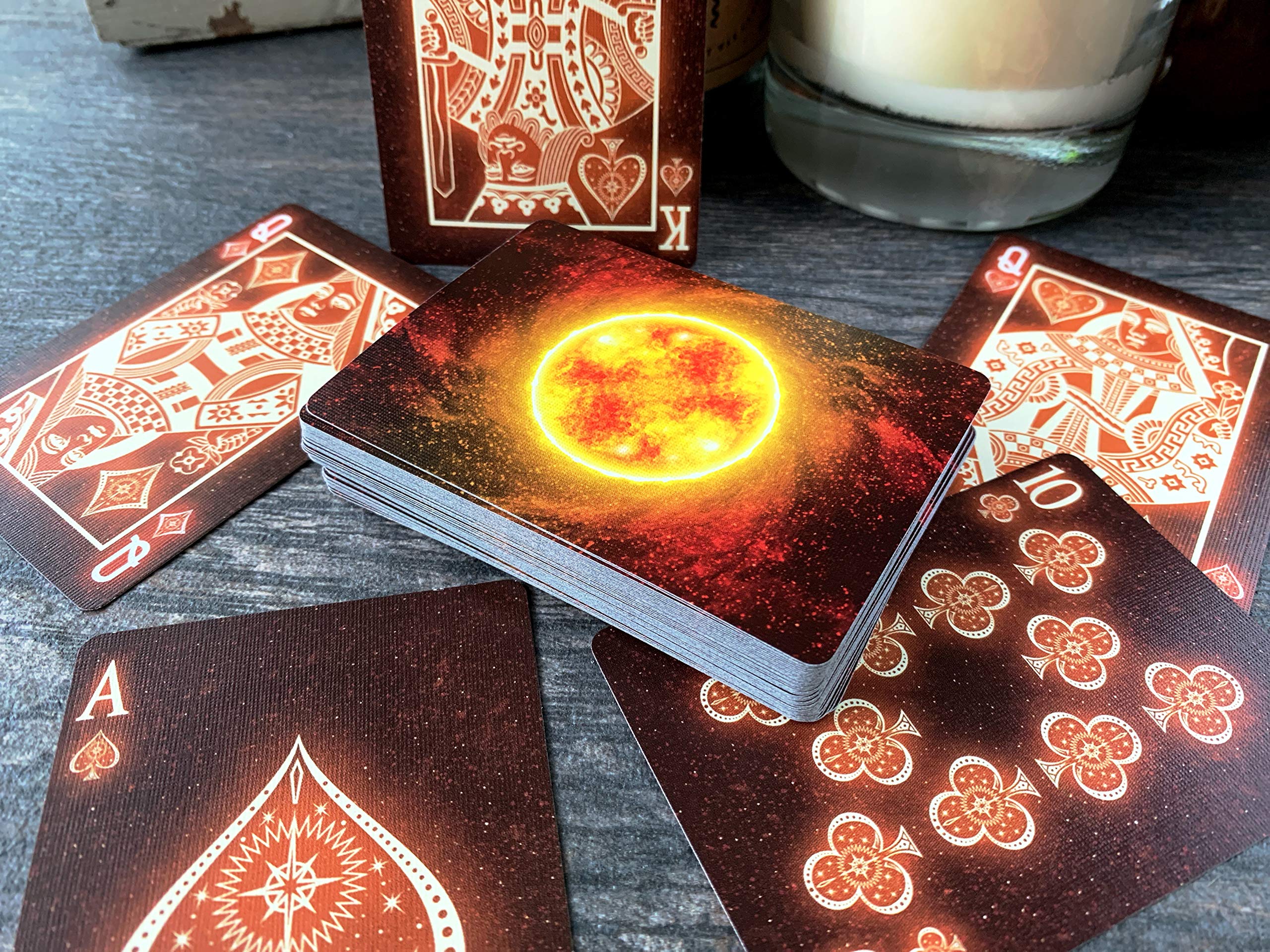 Foto 5 pulgar | Juego De Cartas Para Bicicleta Sunspot Stargazer Inspirado En El Sol - Venta Internacional.