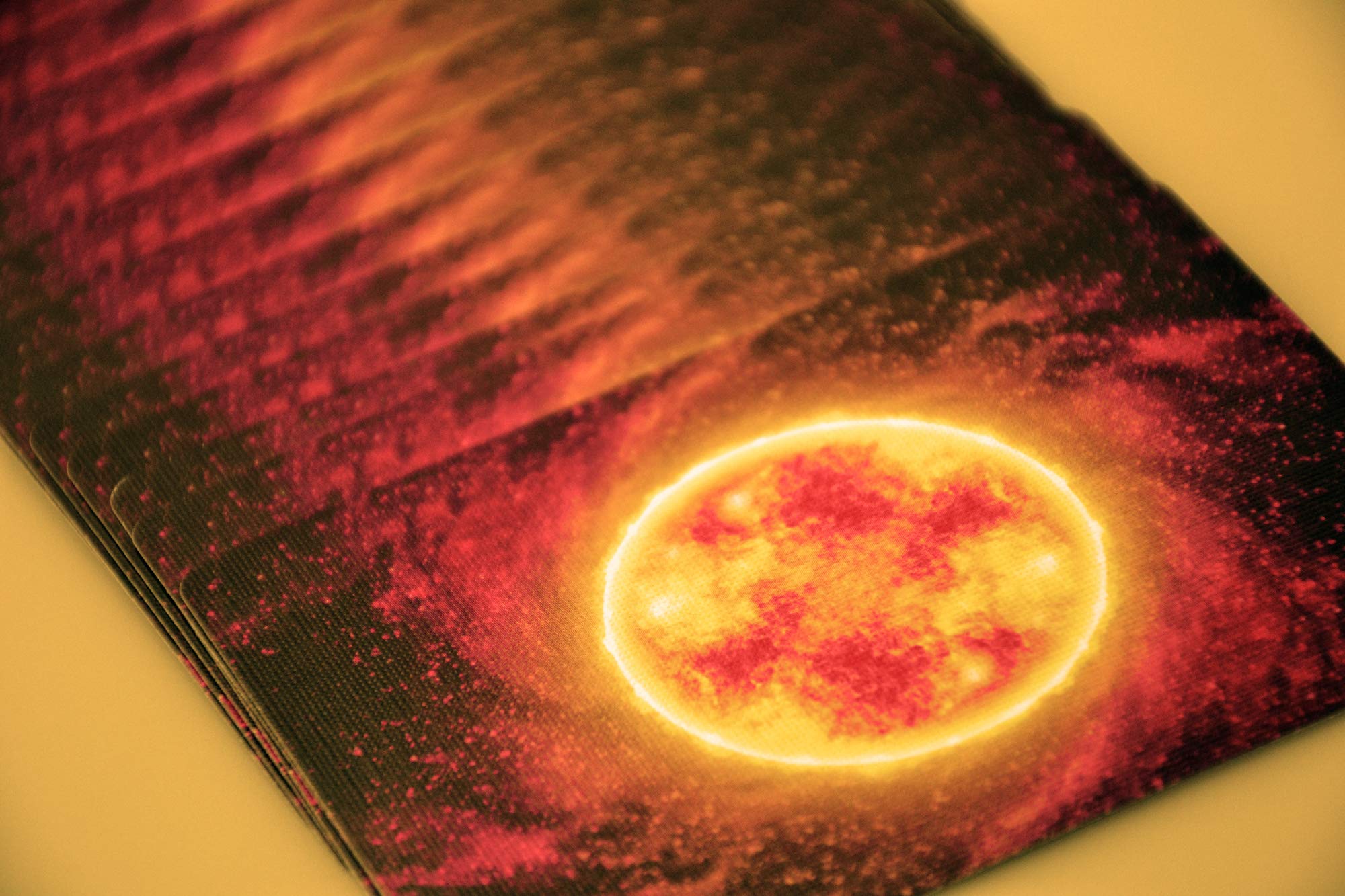 Foto 6 | Juego De Cartas Para Bicicleta Sunspot Stargazer Inspirado En El Sol - Venta Internacional.