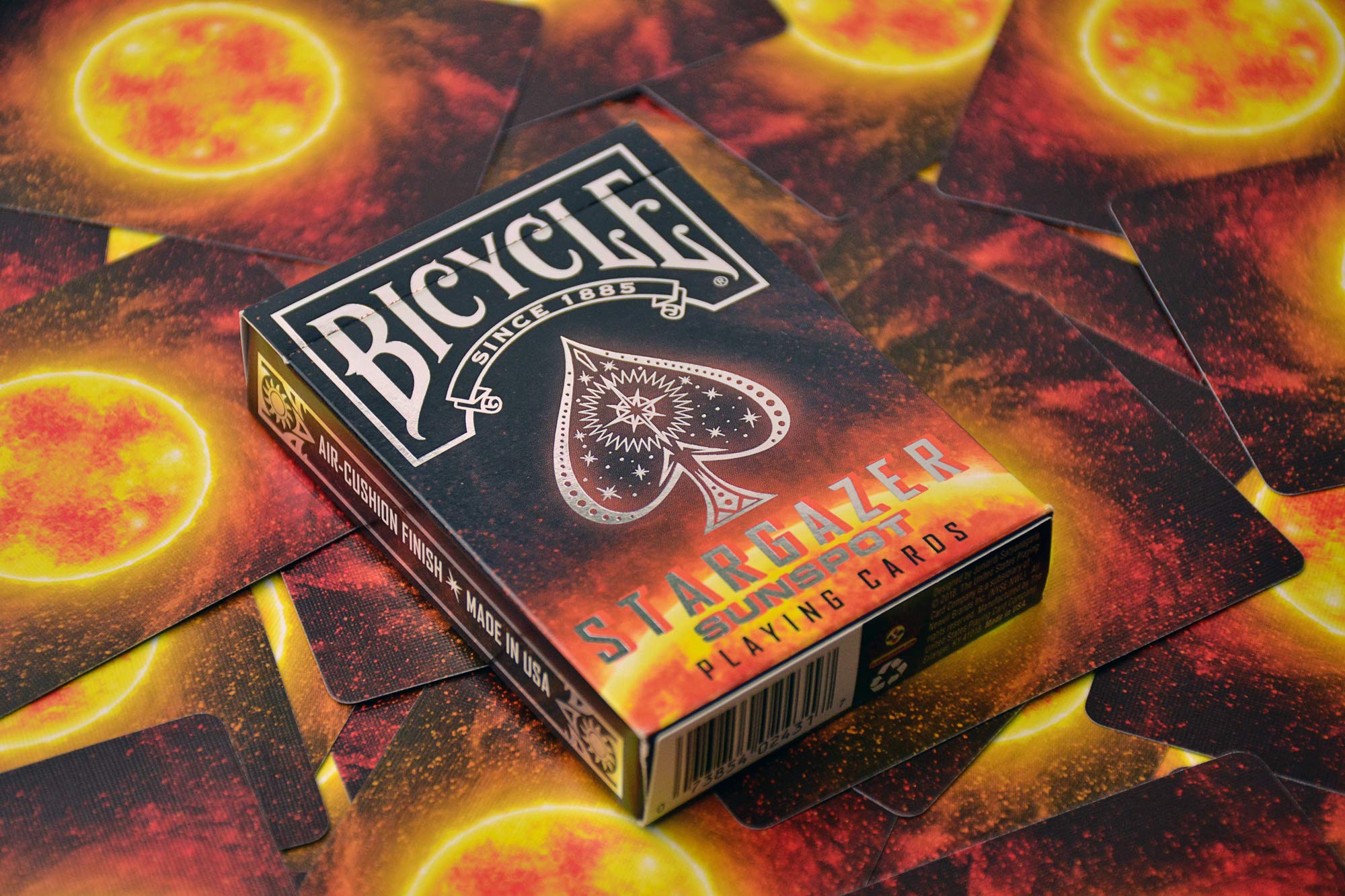 Foto 7 | Juego De Cartas Para Bicicleta Sunspot Stargazer Inspirado En El Sol - Venta Internacional.